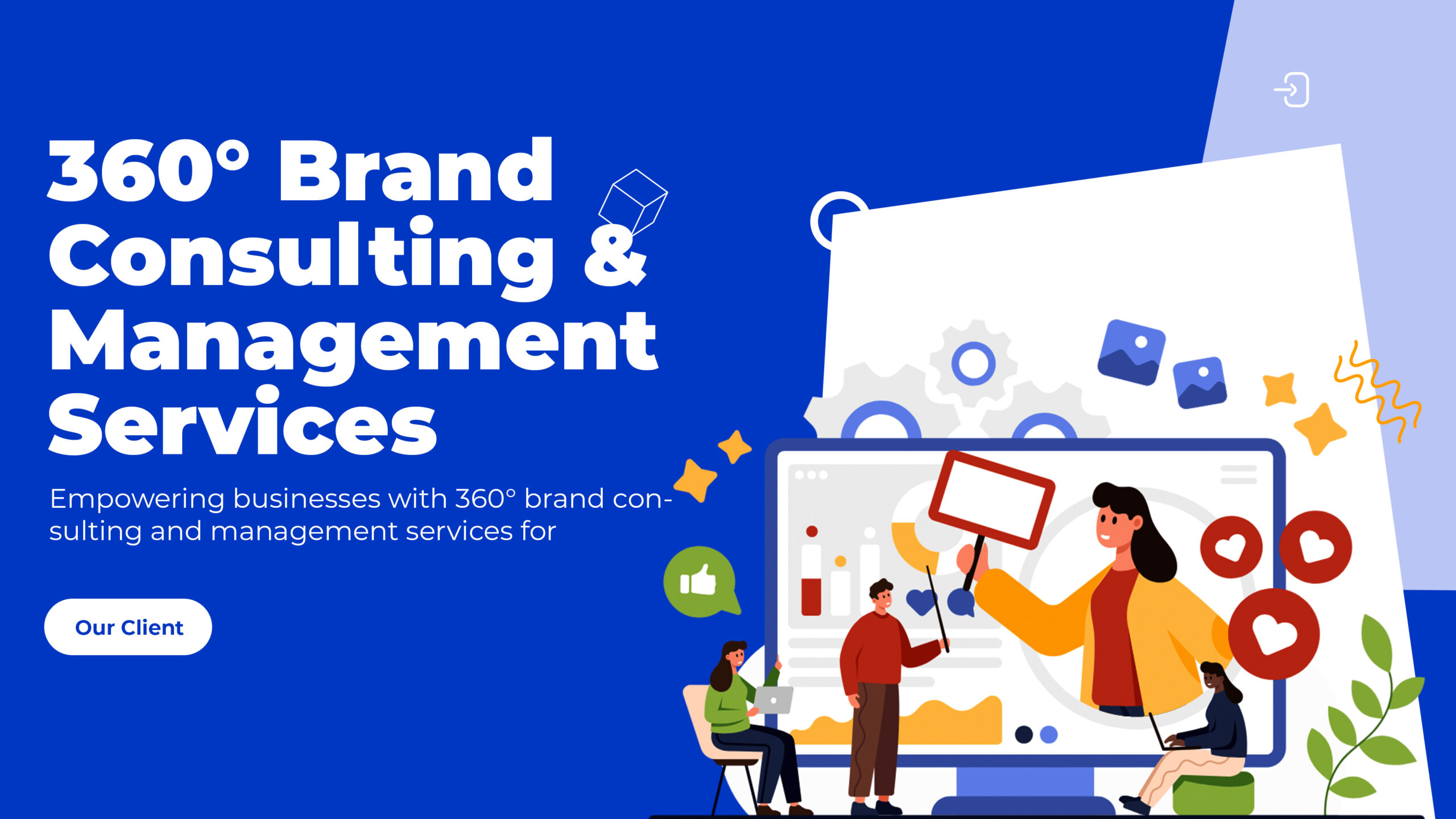 360° Brand Consulting & Management banner