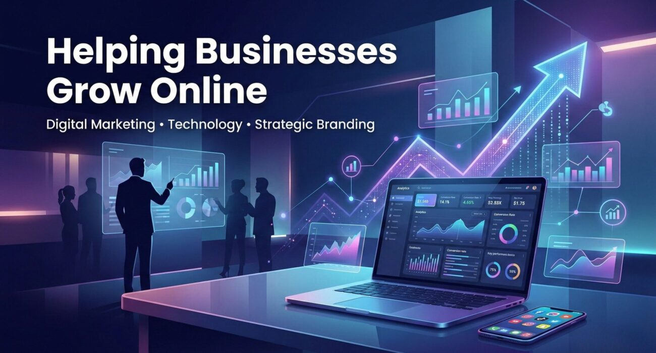 Helping Businesses Grow Online Through Digital Marketing, Technology, and Strategic Branding