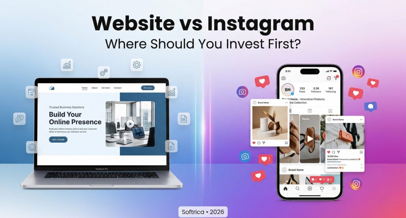 Website or Instagram First? Best Choice for Surat Businesses