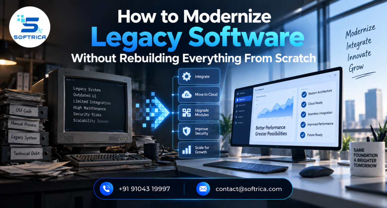 How to modernize legacy software without rebuilding everything from scratch