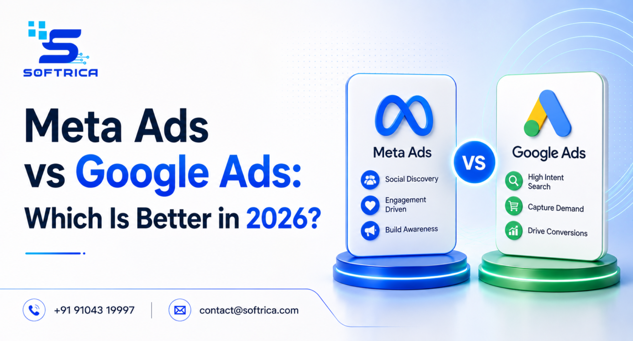 Meta Ads vs Google Ads comparison for paid advertising strategy in 2026