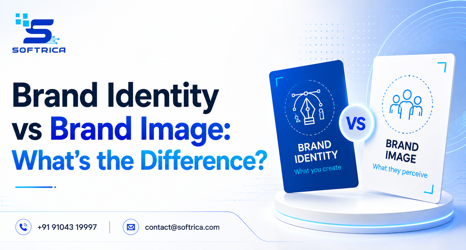 Brand identity vs brand image comparison and brand perception strategy